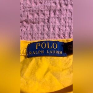 Yellow bear polo t